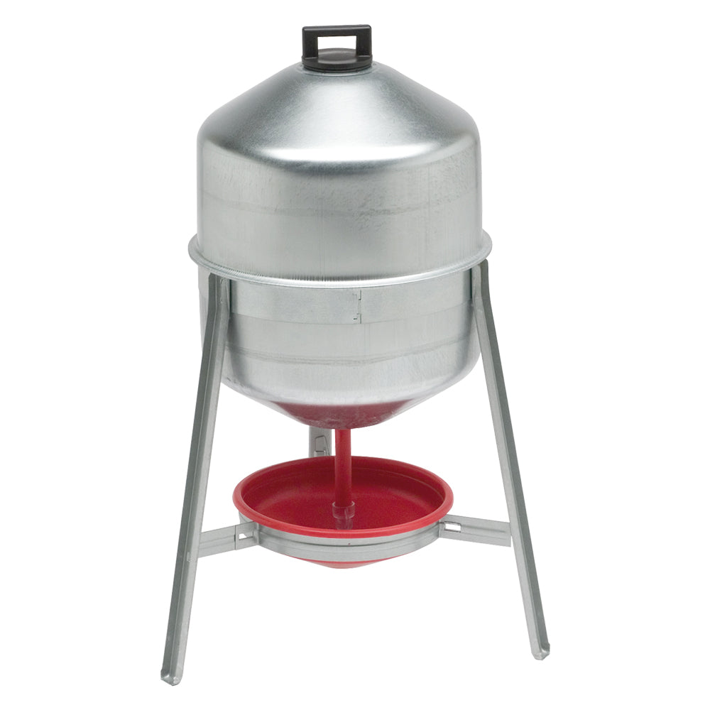TRÄNKE MIT BEHÄLTER FÜR HÜHNER 'GIOVE' cm. 45x72 H. - 30 L