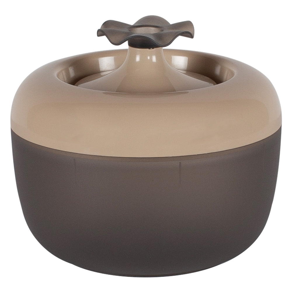 FONTAINE À CHATS « MALAGA » mod. « fleur » col. mocaccino - 1,7 l