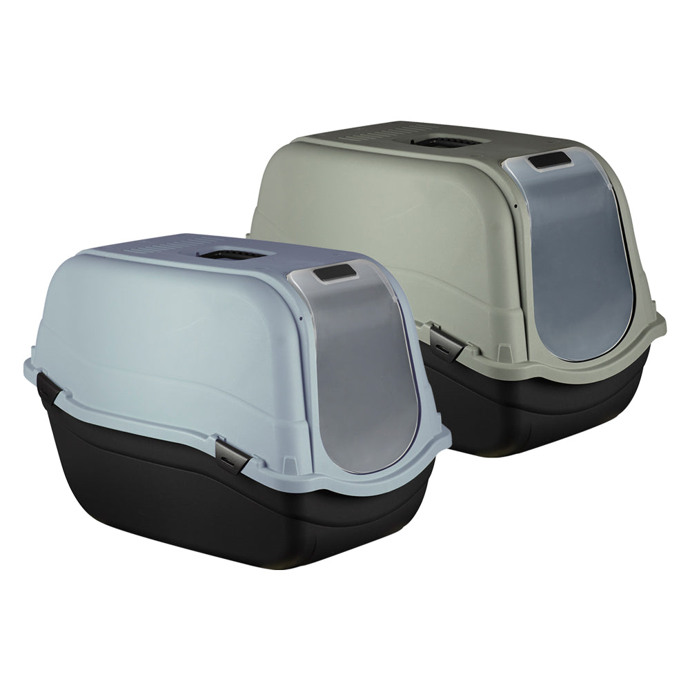 TOILETTE PER GATTI 'ROMEO MAXI ECO' col. verde - cm 44 x 65 x h. 46
