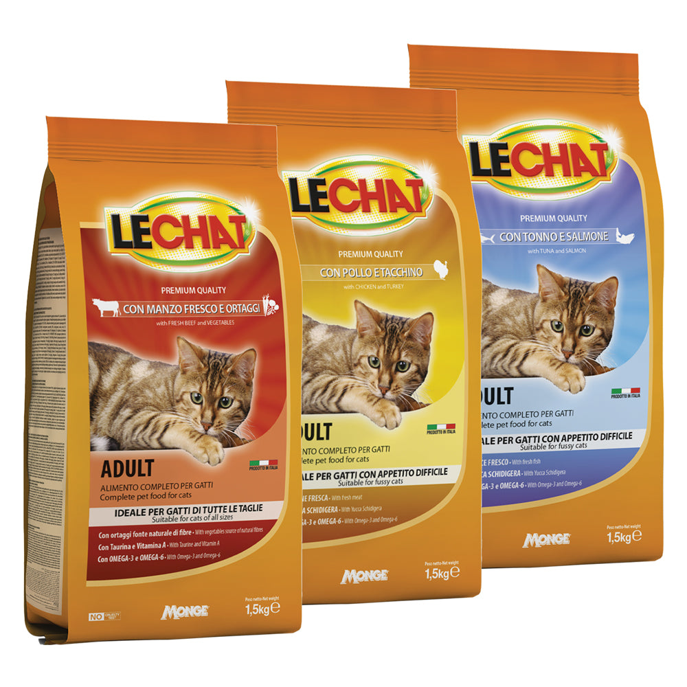 KATZENFUTTER 'LE CHAT' Thunfisch und Lachs - 1,5 kg