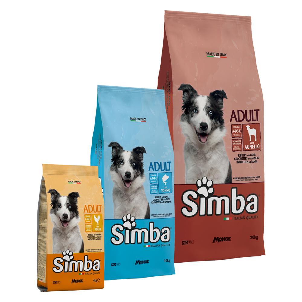 CROCCHETTE PER CANI 'SIMBA' pollo - kg 4