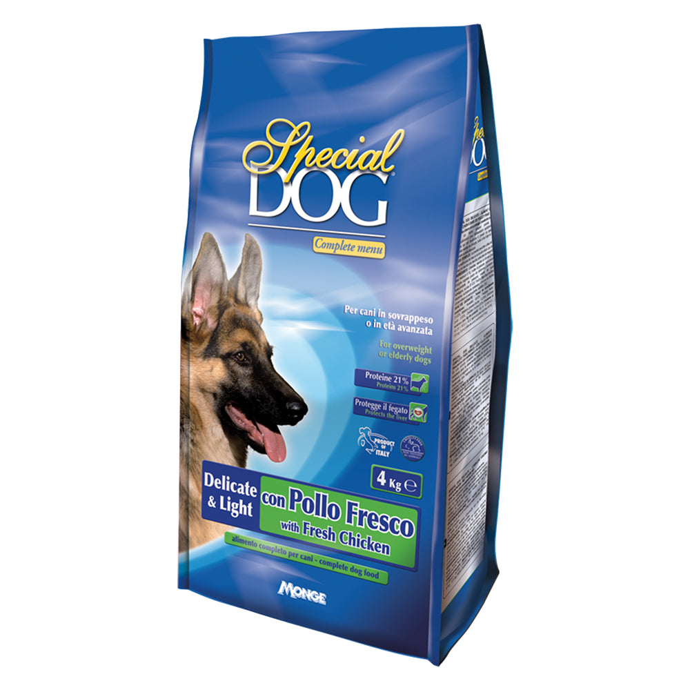 SENIOREN HUNDEFUTTER 'SPECIAL DOG' Delicate-light mit frischem Huhn - 4 kg