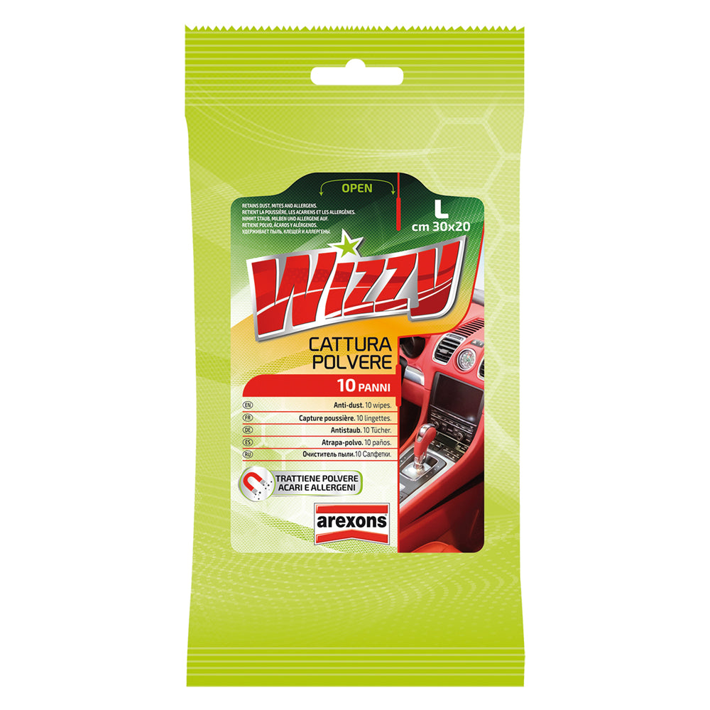 CHIFFON CAPTE-POUSSIÈRE « WIZZY » sachet de 10 pièces