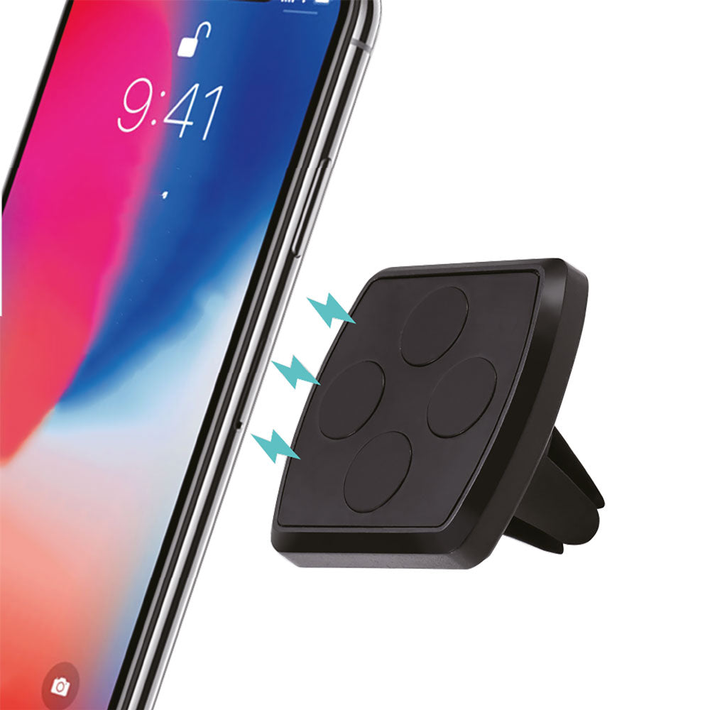 SUPPORT SMARTPHONE MAGNÉTIQUE POUR VOITURE noir