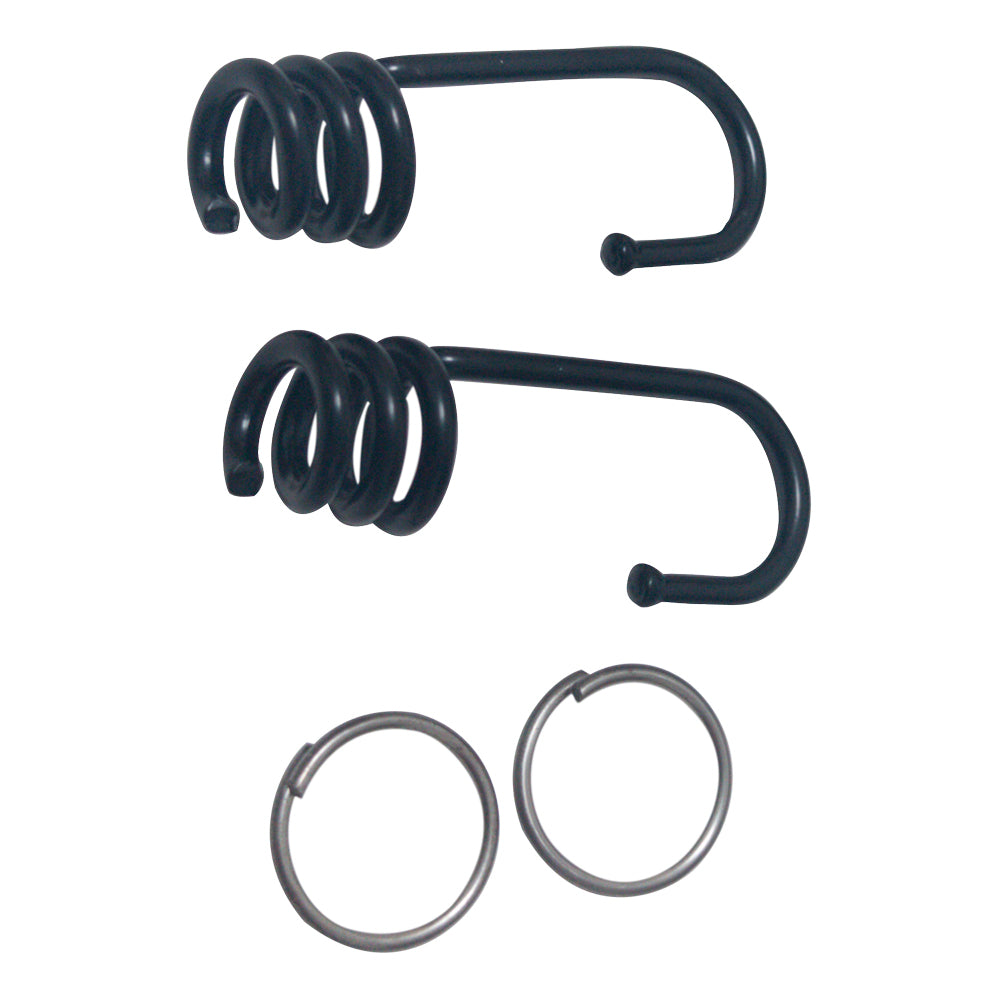 Haken für Gummizug 3,2 mm - aus Eisen - Packung 2 St.