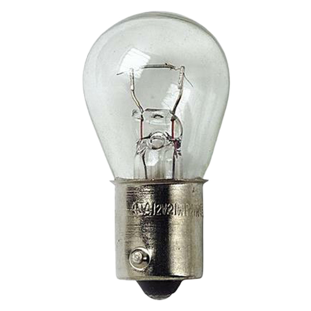 EINZELFADENGLÜHLAMPE P21 - W 21 - Sockel BA15S