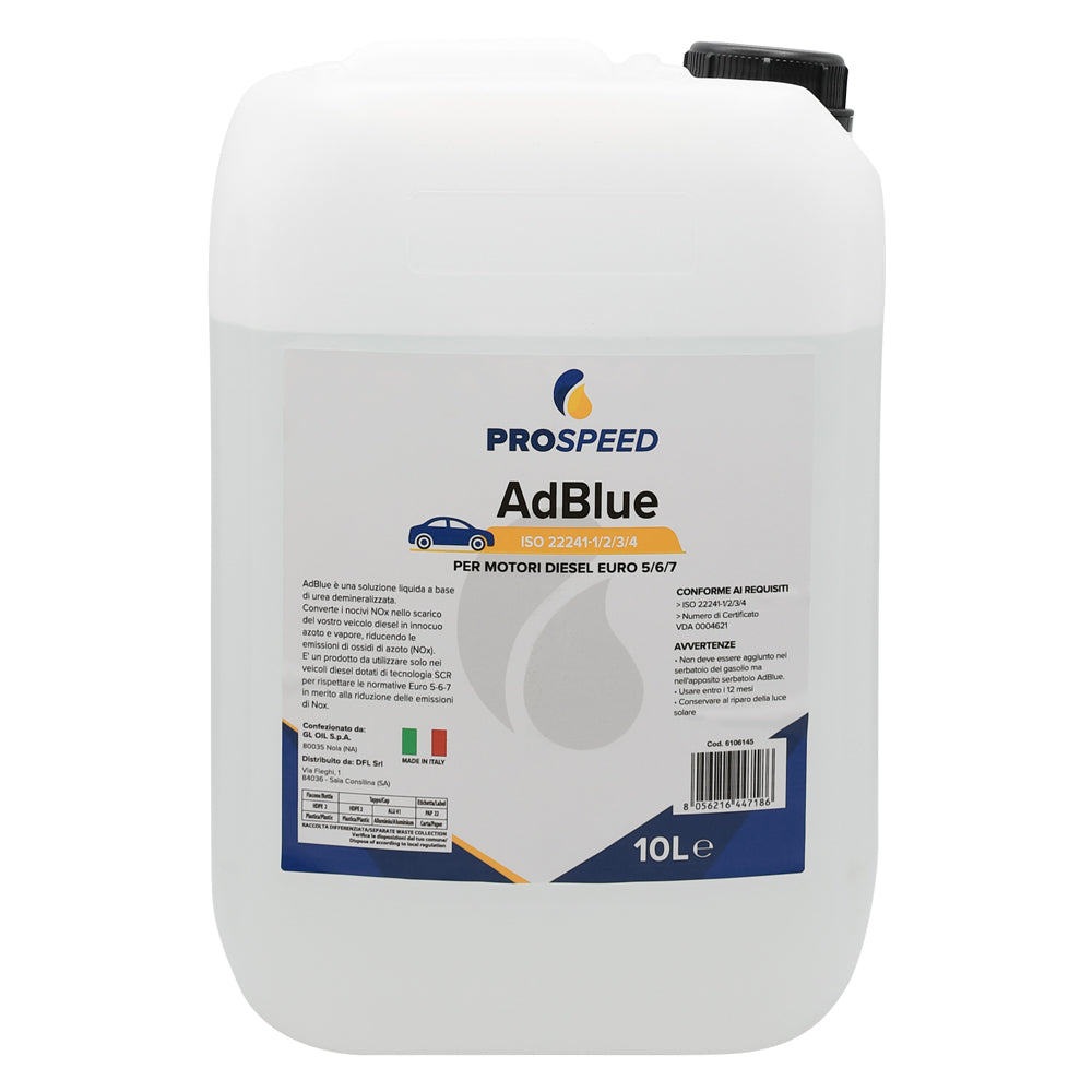 LIQUIDE POUR MOTEURS DIESEL 'AD BLUE' 10 L - bidon