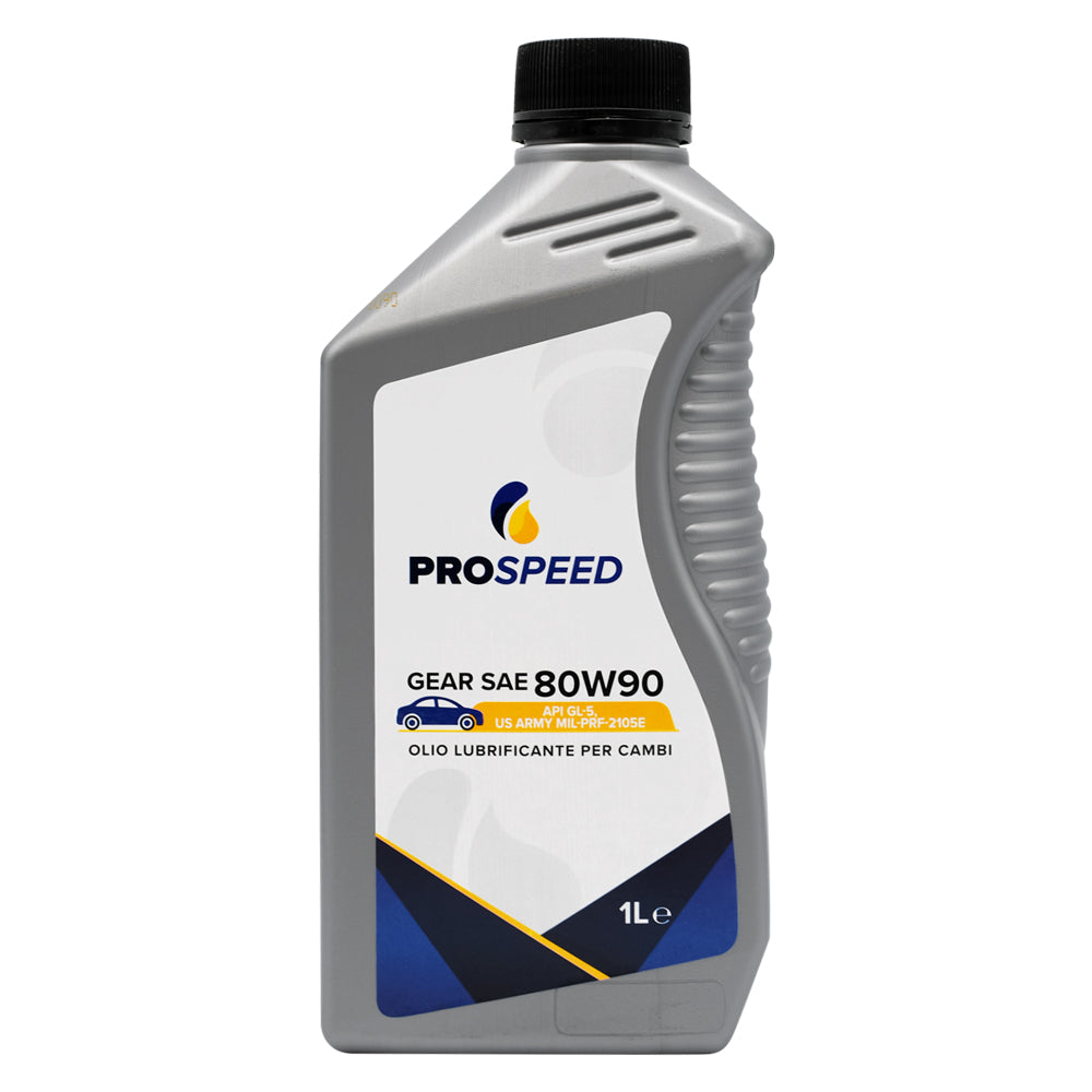 OLIO LUBRIFICANTE PER CAMBI SOLLECITATI Gear Sae 80W90 - lt. 1