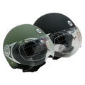 Motorradhelm 'SIRIO MATT' grün - Gr. L