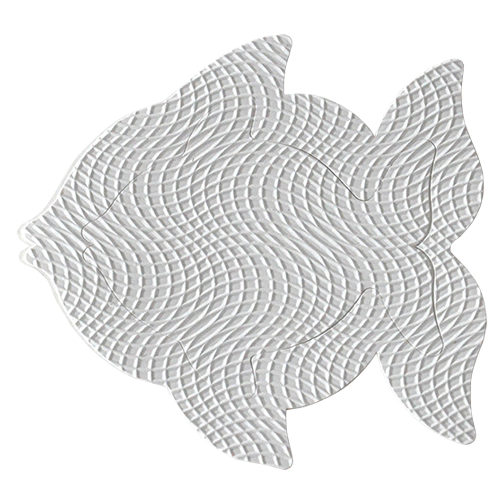 TAPIS ANTIDÉRAPANT « FISH » 8 pcs