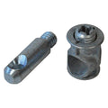 BARILLET AVEC TIRANT 10 mm M6 - 2 pces