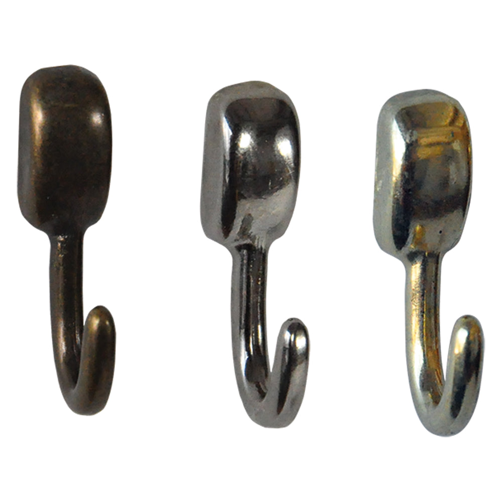 BILDERHAKEN 'LANG' 30 mm - 2 Stück gold