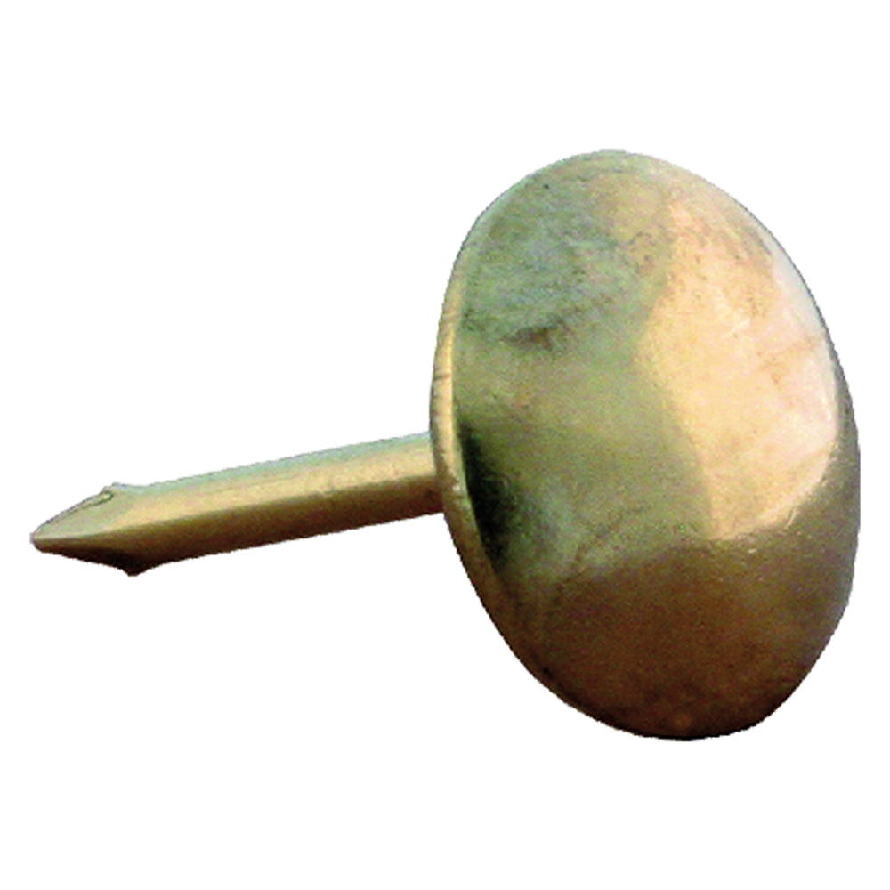 POLSTERNÄGEL Ø 12 mm - 20 Stück, vermessingt, glatt