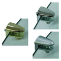 PINCE À VERRE chromé brillant - 2 pcs