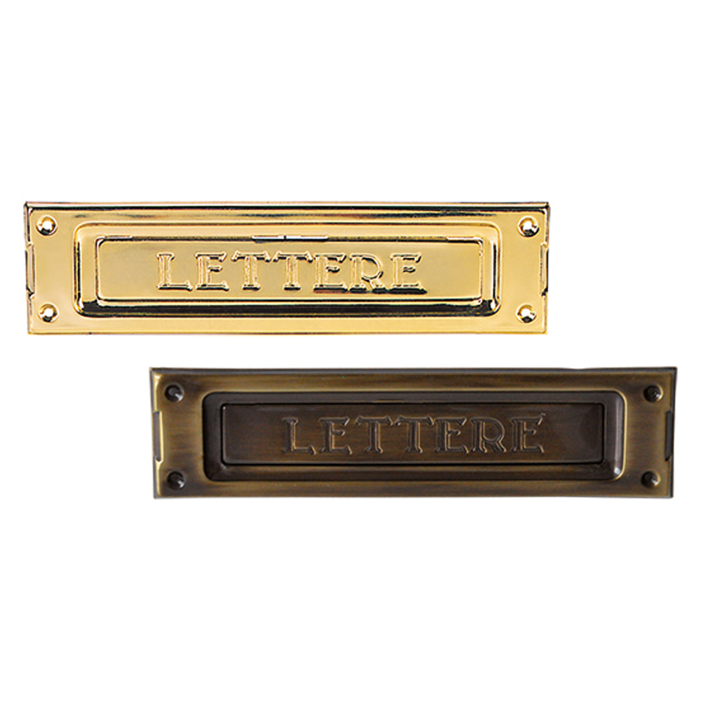 BRIEFKASTEN 1 St. - glänzend