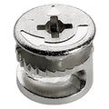 EXZENTRISCHER VERBINDER MIT RAND UND ZUGSTANGE mm 15 x H 13 mm mit Holzverbinder - 4 Stk.