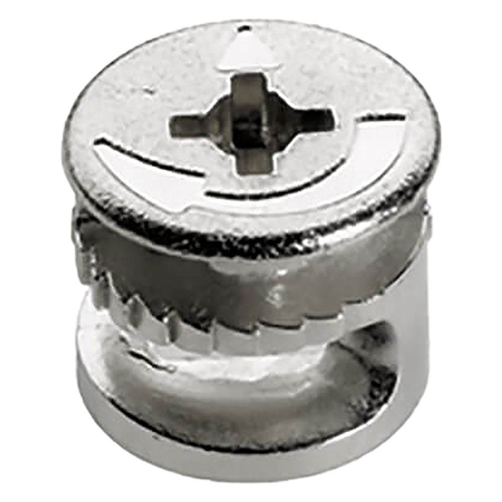 EXZENTRISCHER VERBINDER MIT RAND UND ZUGSTANGE mm 15 x H 13 mm mit Holzverbinder - 4 Stk.