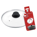 GLASDECKEL 'BLACK LINE' Ø cm. 18