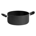 KOCHTOPF ZWEI GRIFFE „BLACK LINE“ Ø 16 cm – H. 8 cm – Fassungsvermögen 2,5 l