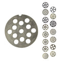 PIASTRA PER TRITACARNE Per n.12 - 4 fori da 20 mm.