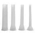 IMBUTI IN PVC SERIE 4 PEZZI Ø mm 34,20-24,25-18,94-10,75