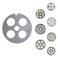PIASTRA PER TRITACARNE MANUALE Per n.5 - 19 fori da 6 mm.