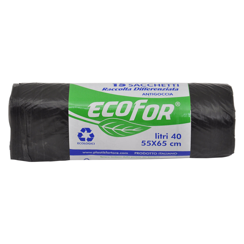 SACCHETTI PER NETTEZZA URBANA cm 55x65 - cf.15 pz - trasparenti