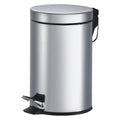 POUBELLE RONDE EN ACIER h.26 - Ø 20 cm