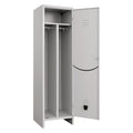 UMKLEIDESCHRANK 'SCHMUTZIG/SAUBER' ca. B.50 x T.50 x H.179,5 cm