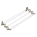 SÈCHOIR À LINGE MURAL EXTENSIBLE longueur 80 cm - capacité 4 m
