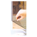 FLIEGENSCHUTZGITTER AUS POLYESTER FÜR FENSTER 130 x 150 cm – Farbe Weiß