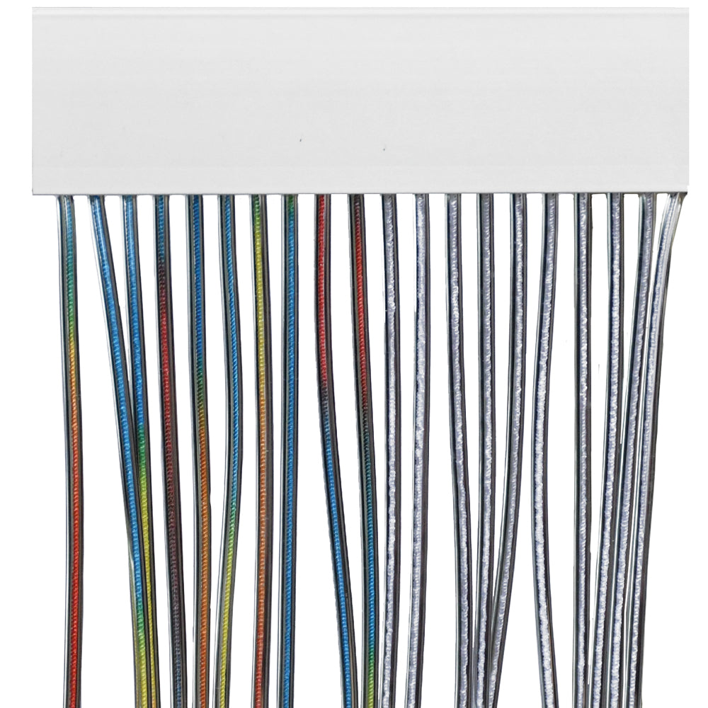 ROLLO MIT SCHNURZUG 100 x 220 cm – weiß