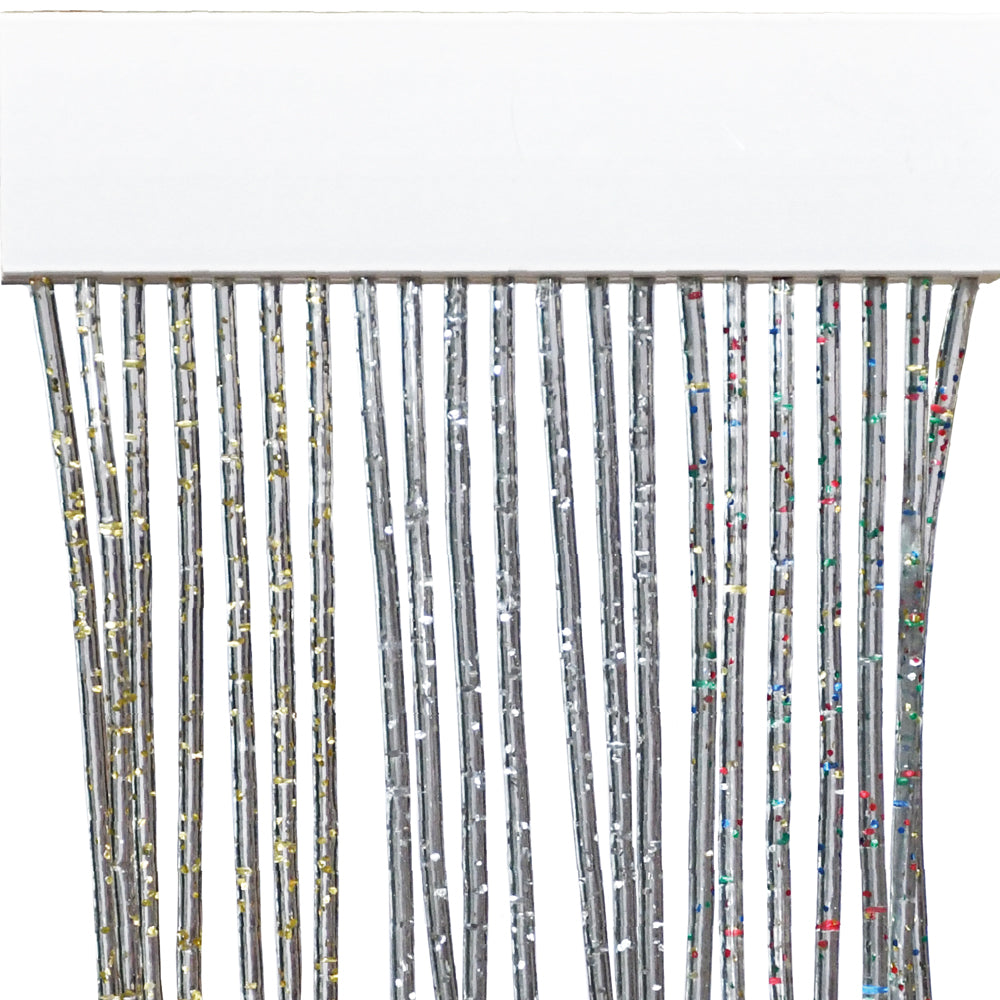 TENDA A CORDONCINO 'BRILLIANT' cm 140 x 240 - argento