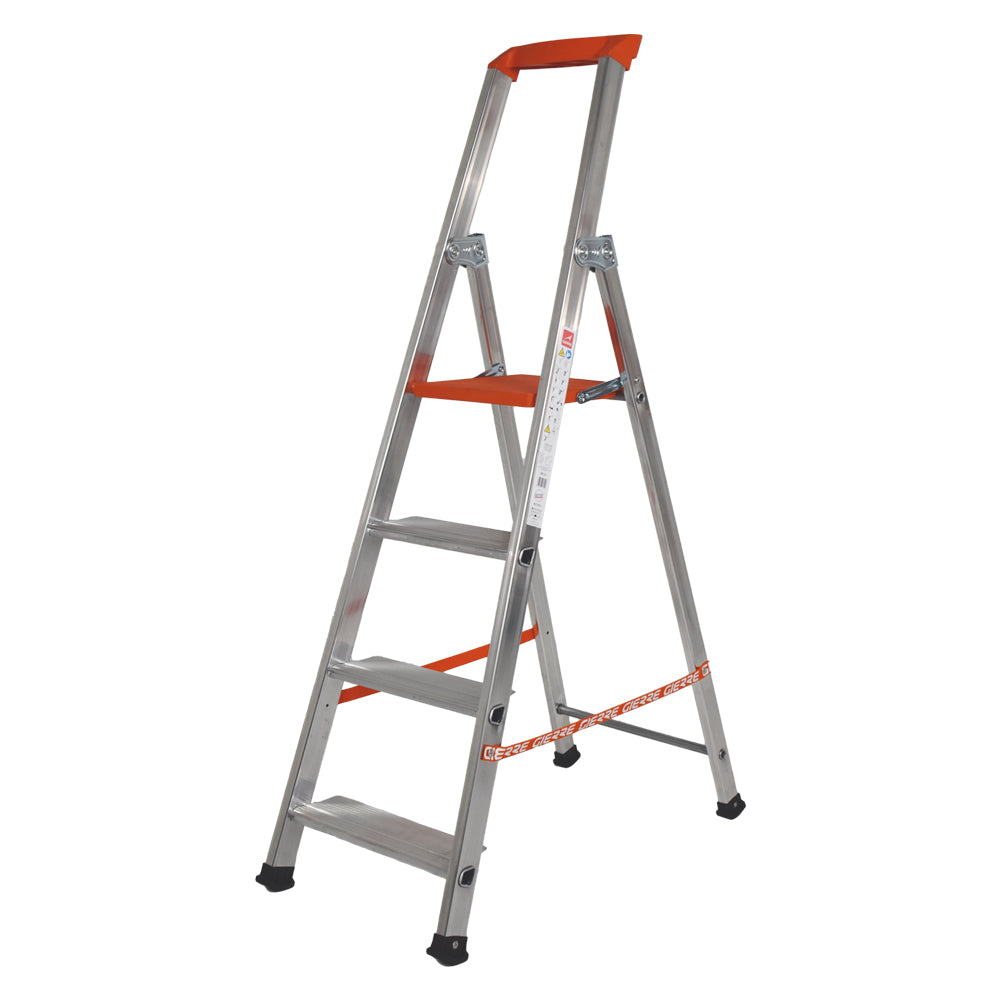 Profi-Haushaltsleiter "STABILA 110" 5 Stufen - offen 111 cm/geschlossen 188 cm