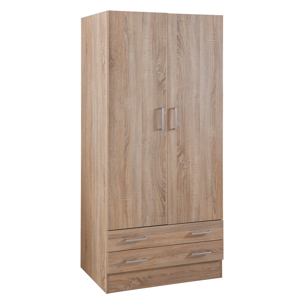 ARMADIO DUE ANTE LINEA 'ESPRESSO' cm. 46 x 82 x h.184 - bianco