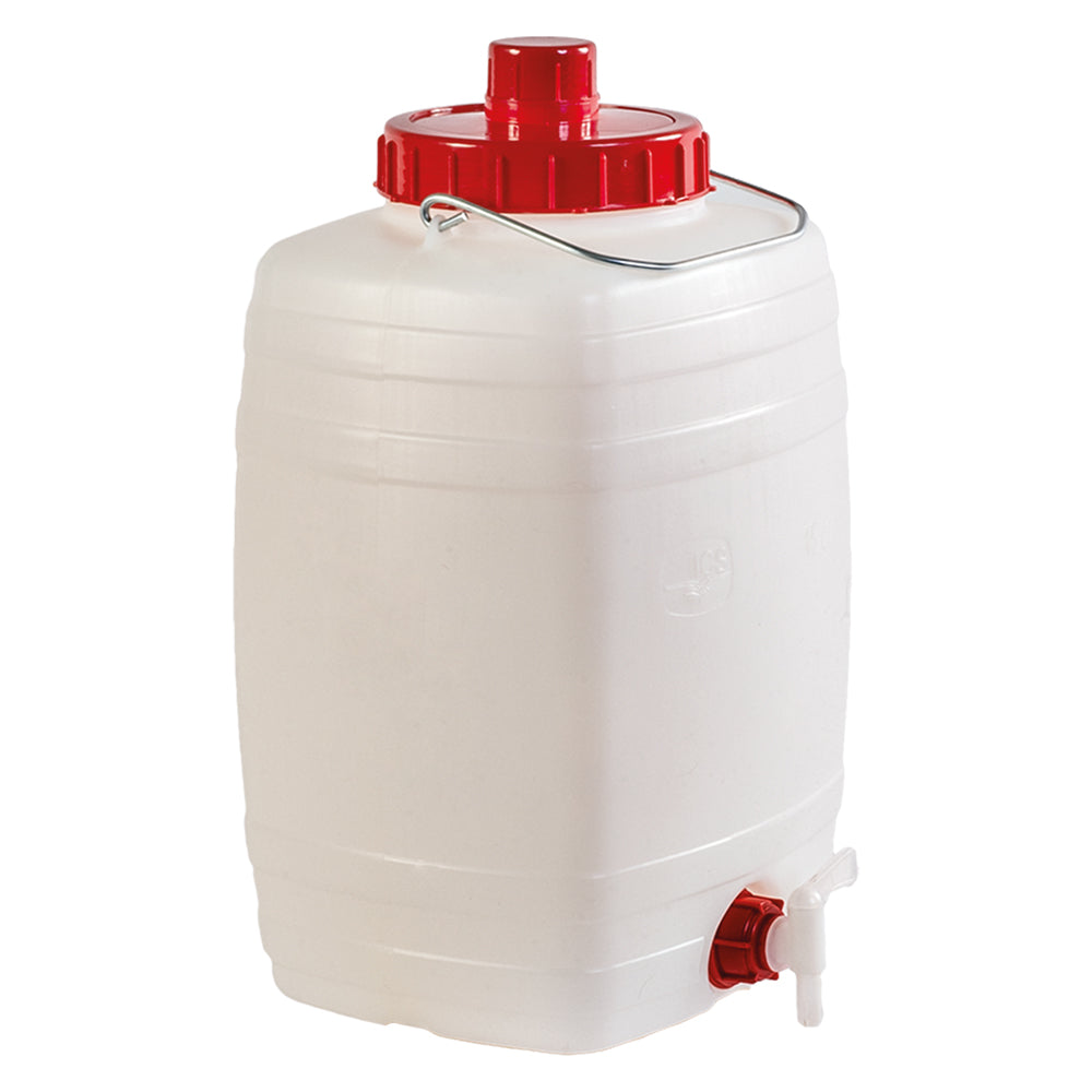 LEBENSMITTELEIMER 'DEMETRA' 5 Liter - 20 x 17 x H 36 cm (BxTxH) mit Eisenhenkel