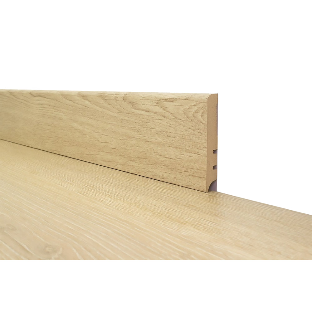 SOCKELLEISTE FÜR LAMINAT Eiche dunkelgrau