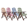 Sessel 'MOLISANA' blauer Stoff