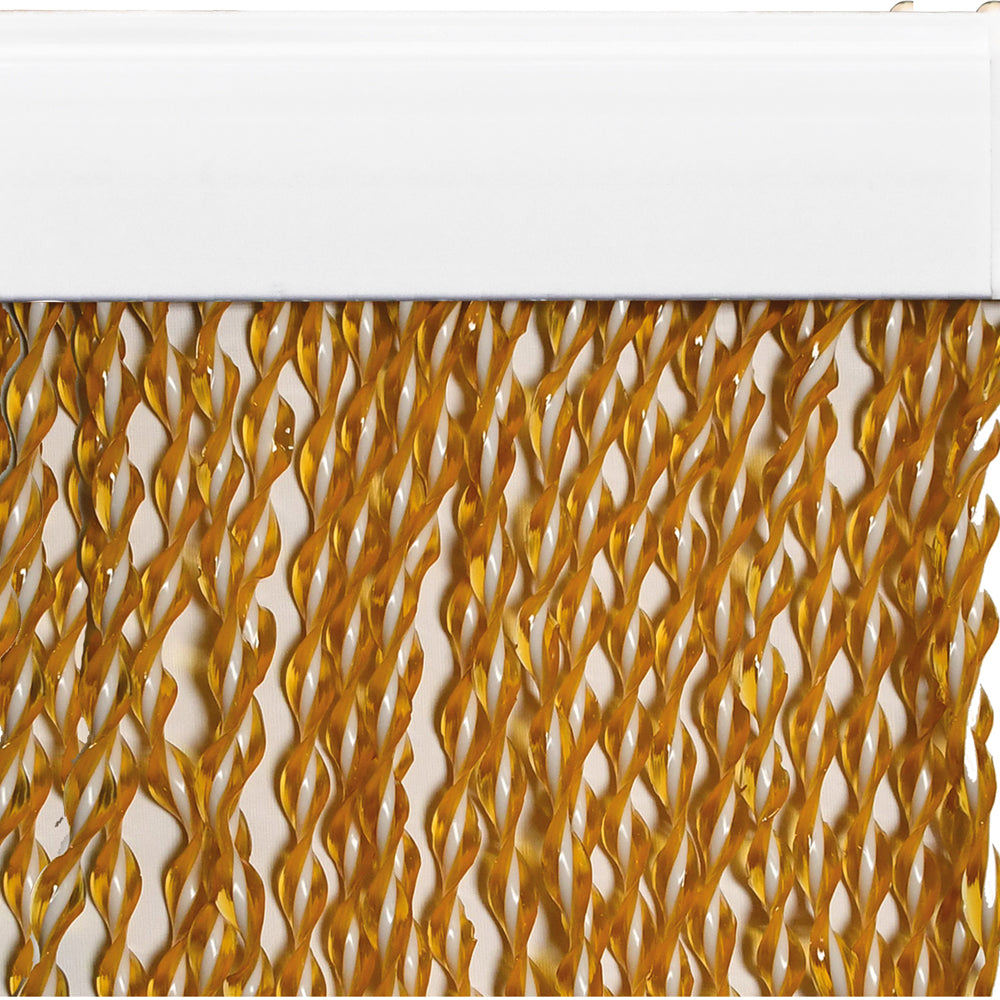 STORE À FILS « CAMELIA » 125 x 230 cm - beige/marron
