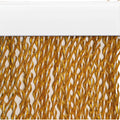 RIDEAU À FILS 'CAMELIA' 100 x 220 cm - cristal/blanc
