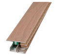 FLACHES PROFIL MIT BASIS FÜR LAMINAT UND PARKETT 'UN' EICHE beschichtet