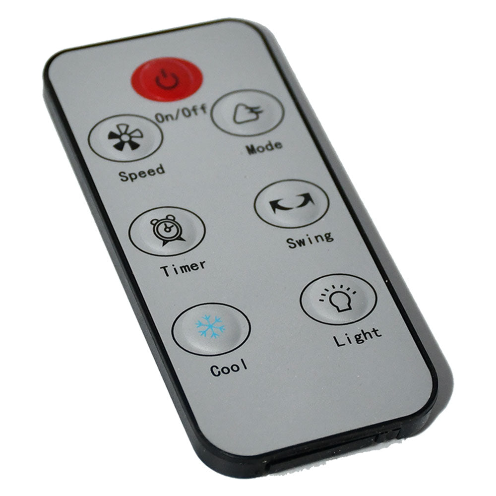 TÉLÉCOMMANDE POUR RAFRAÎCHISSEUR ÉVAPORATIF IONISANT à 7 touches de commande