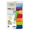 CHIFFON EN MICROFIBRE MULTIUSAGE « MAGNIFICI 7 » 30 x 30 cm