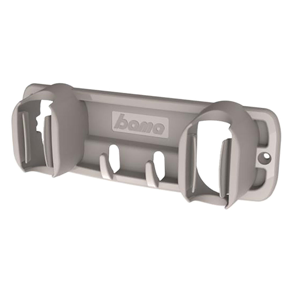 PLASTIK-GARDINENSTANGENHALTER 2-fach – 20,5 x 7 x 4 cm