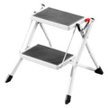 TRITTSTUFE KLAPPBAR MIT MATTE 'KLOSE' 2 Stufen - offen ca. 49 x 48,8 x H 44,5 cm