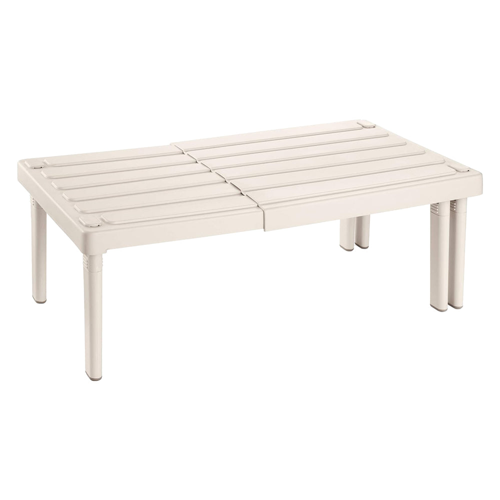 ÉTAGÈRE POUR VAISSELLE DE TABLE « FLEXISPACE » 42/60 x 25 x h.13/15,5 cm