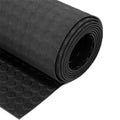 TAPIS À BULLES EN CAOUTCHOUC 1,2 x 10 m - couleur noire