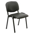 SEDIA INTERLOCUTORIA nero - cm 54,5 x 58 x 81,5