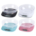 DIGITALE KÜCHENWAAGE MIT SCHALE max. Tragkraft 5 kg - Schale 1400 ml