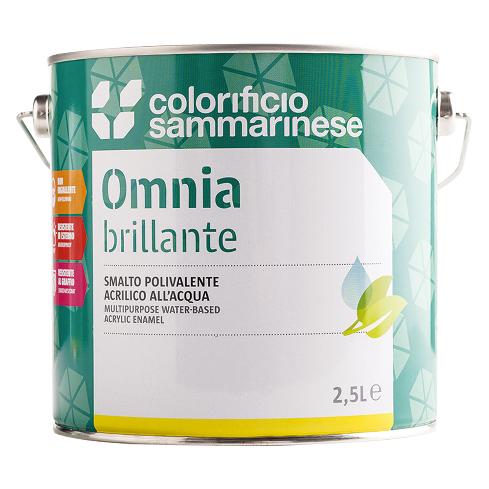 WASSERLACK „OMNIA“ 0,750 Lt. Fenstergrau glänzend